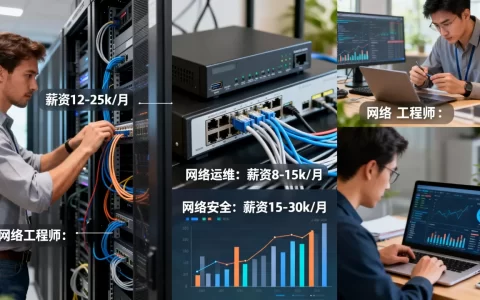 跟网络工程有点关系的工作有哪些？网络工程专业就业方向及薪资