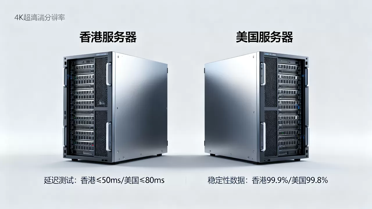 外贸独立站用香港还是美国服务器，哪个更稳定