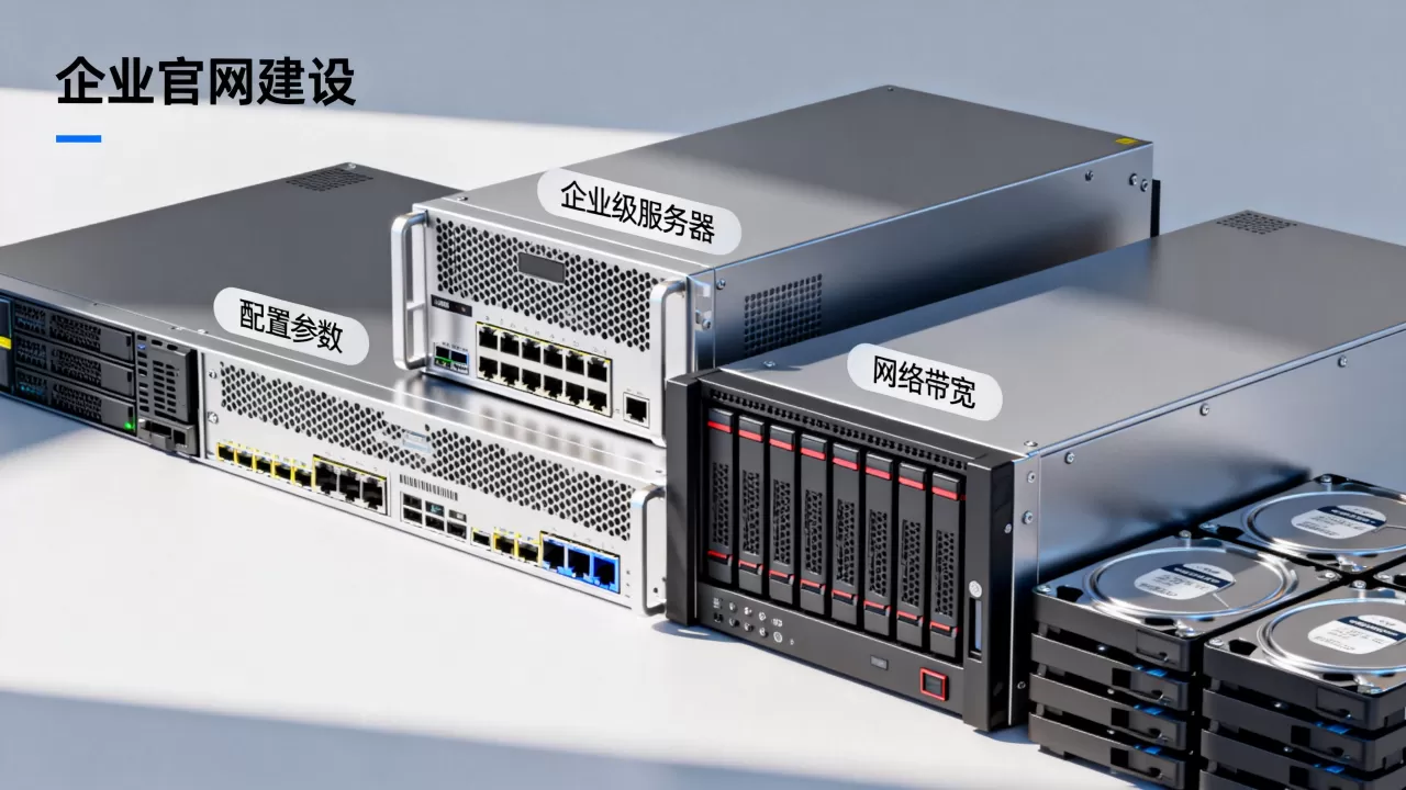 企业官网建设用什么服务器配置够？，什么配置够用？