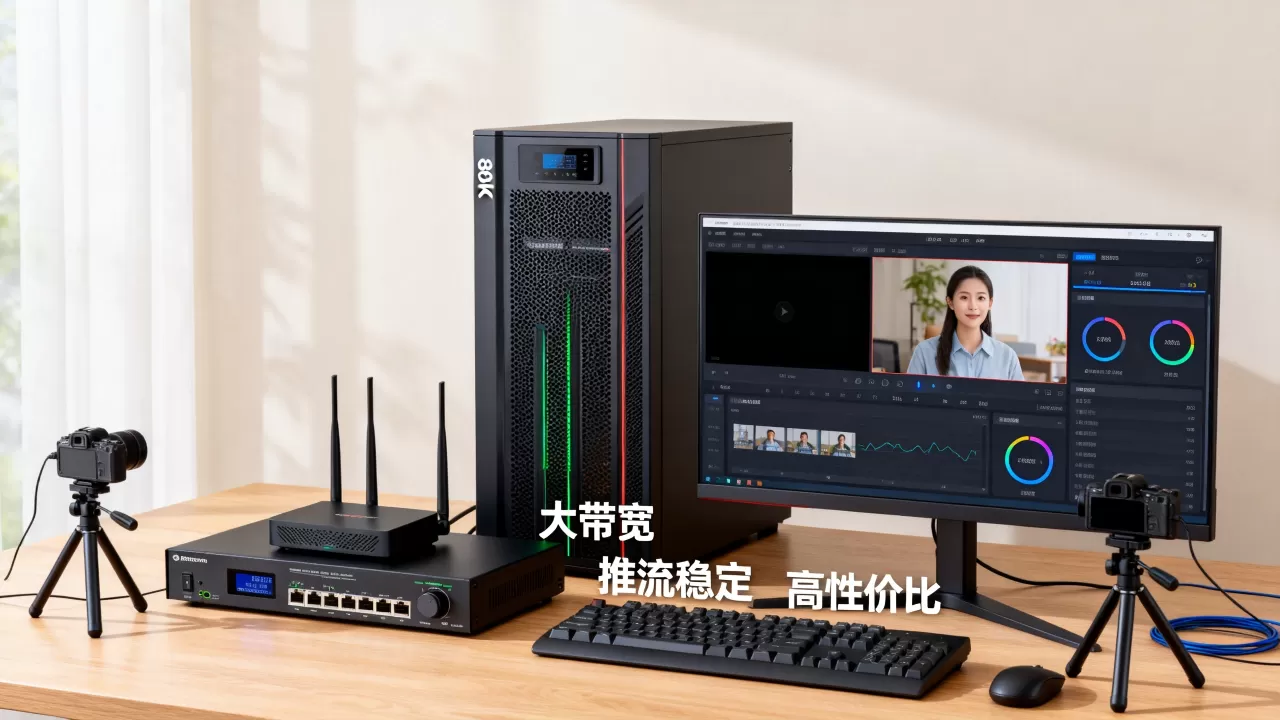 短视频直播推流如何选择大带宽服务器，哪家性价比高？