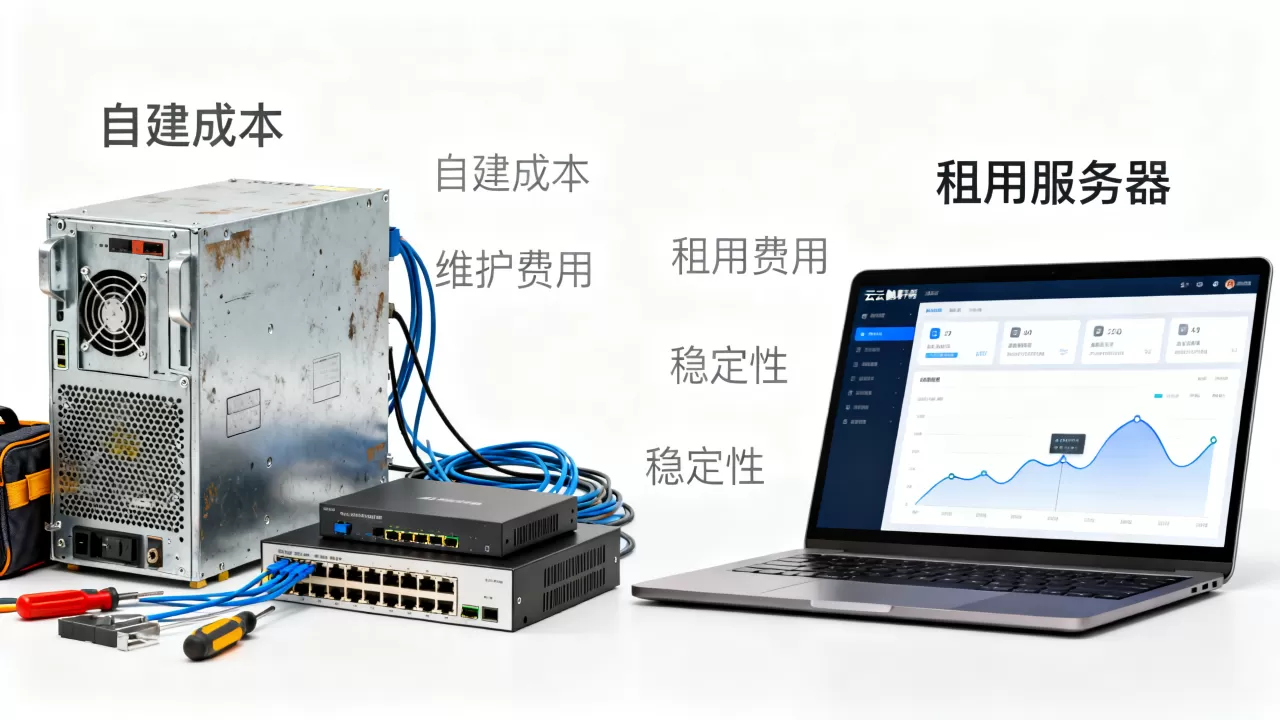 自建服务器和租用到底哪个更坑，哪个更划算？