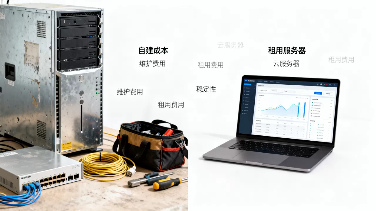 自建服务器和租用到底哪个更坑，哪个更划算？