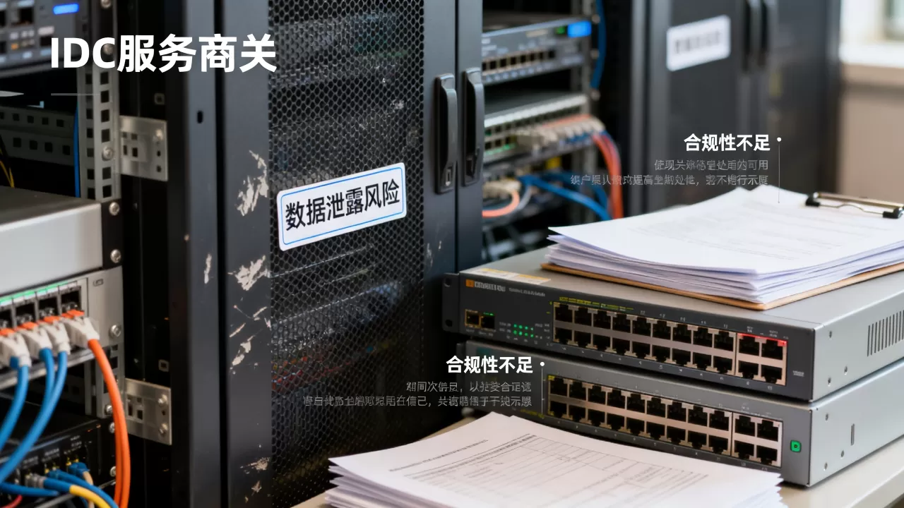 无资质IDC服务商有哪些风险隐患，如何避免？