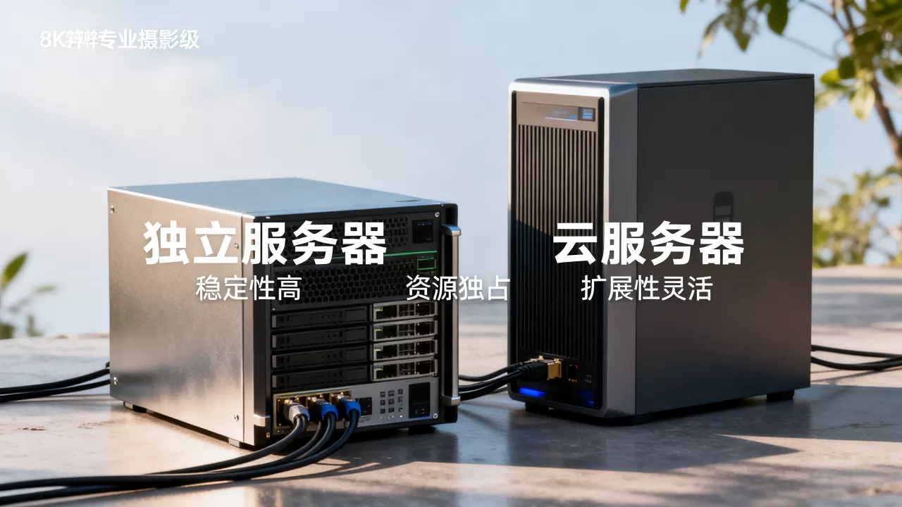 为什么独立服务器比云服务器性能好，怎么选？