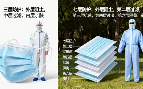 三层防护和七层防护分别是什么意思，有什么区别？