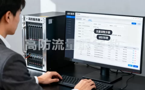 高防服务器误封正常流量如何调整,怎么解决?