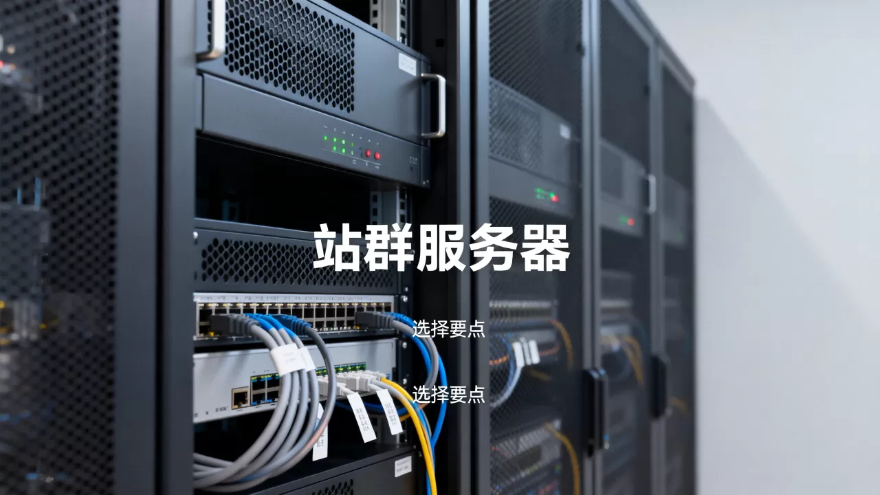 站群服务器到底是什么意思，怎么选择比较好