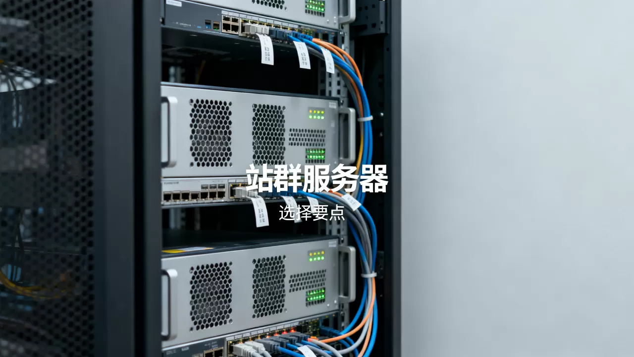 站群服务器到底是什么意思，怎么选择比较好