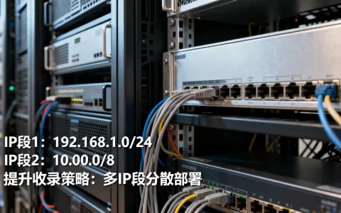 站群服务器怎么搭配不同IP段效果好？,怎么提升收录