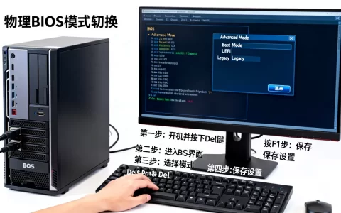 物理服务器BIOS模式如何切换，操作步骤有哪些？