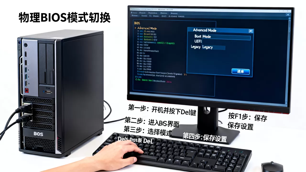 物理服务器BIOS模式如何切换,操作步骤有哪些? 物理服务器BIOS模式如何切换,操作步骤有哪些?