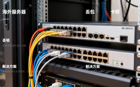 为什么海外服务器丢包严重导致卡顿?,怎么解决?