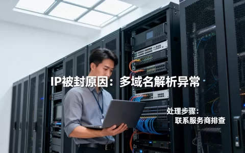 站群服务器IP被封了怎么处理，原因是什么？