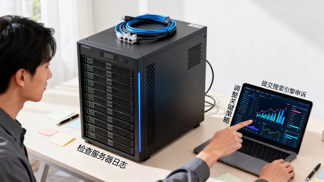 站群服务器被搜索引擎降权了怎么办，如何恢复权重