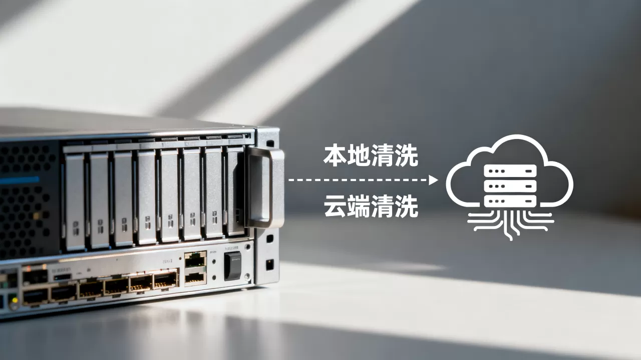 高防服务器本地清洗和云端清洗有什么区别，怎么选？