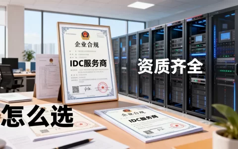 企业合规IDC服务商哪家资质齐全，怎么选？