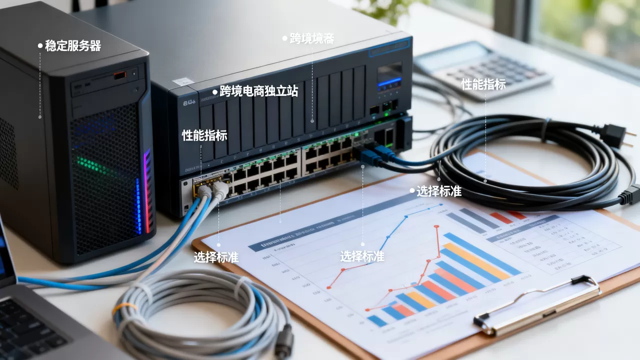 跨境电商独立站用什么服务器最稳定？，应该怎么选？