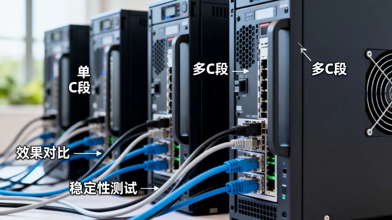 站群服务器单C段和多C段到底哪个效果更好，哪个更稳定