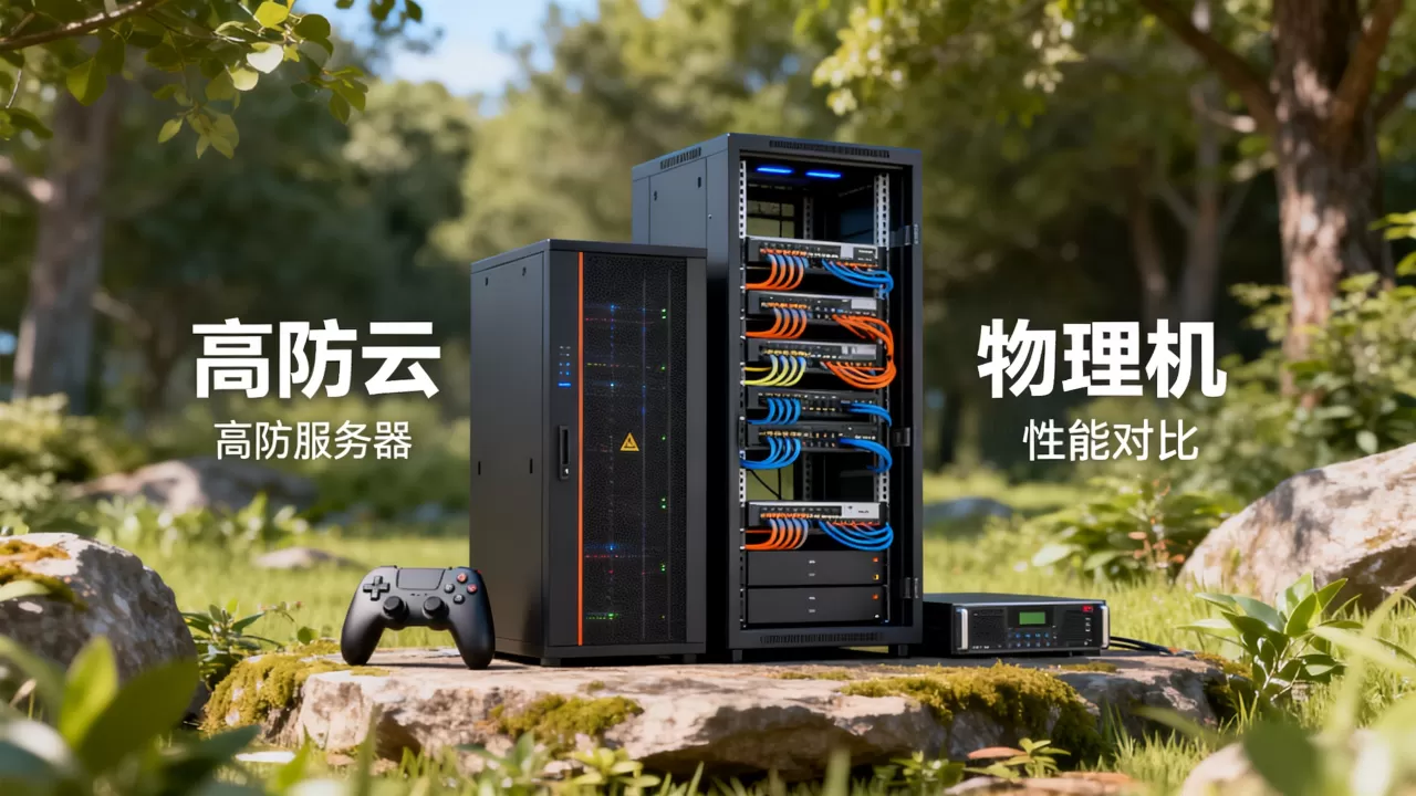 游戏服务器到底用高防云还是物理机？，怎么选？