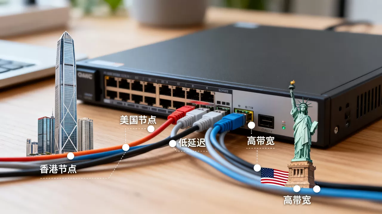 海外服务器选香港还是美国节点好，怎么选？
