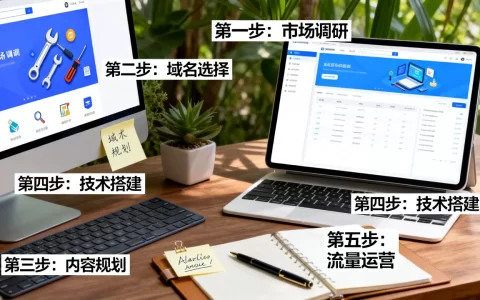 建网站怎么年赚并创建网站资产？，有哪些步骤？