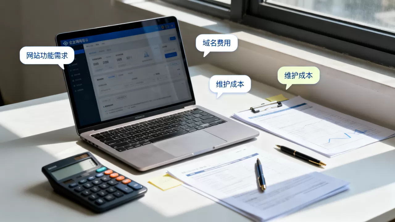 建一个企业网站大概需要多少钱？，怎么收费？