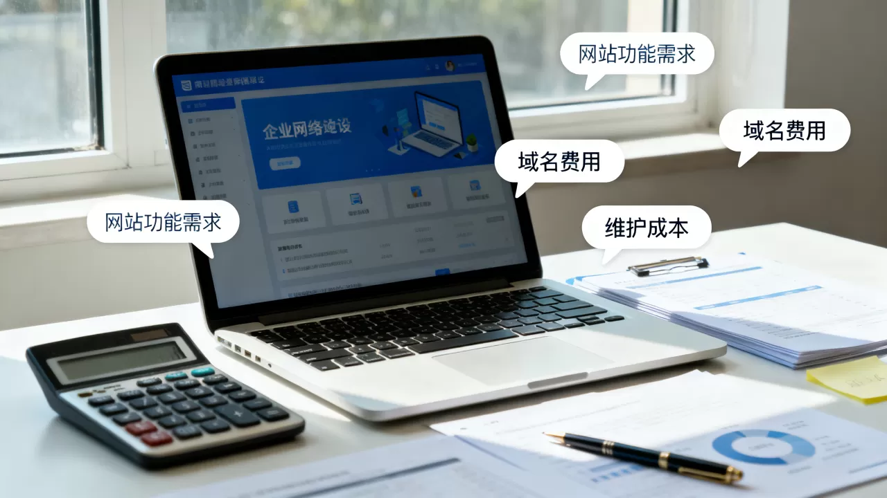 建一个企业网站大概需要多少钱？，怎么收费？