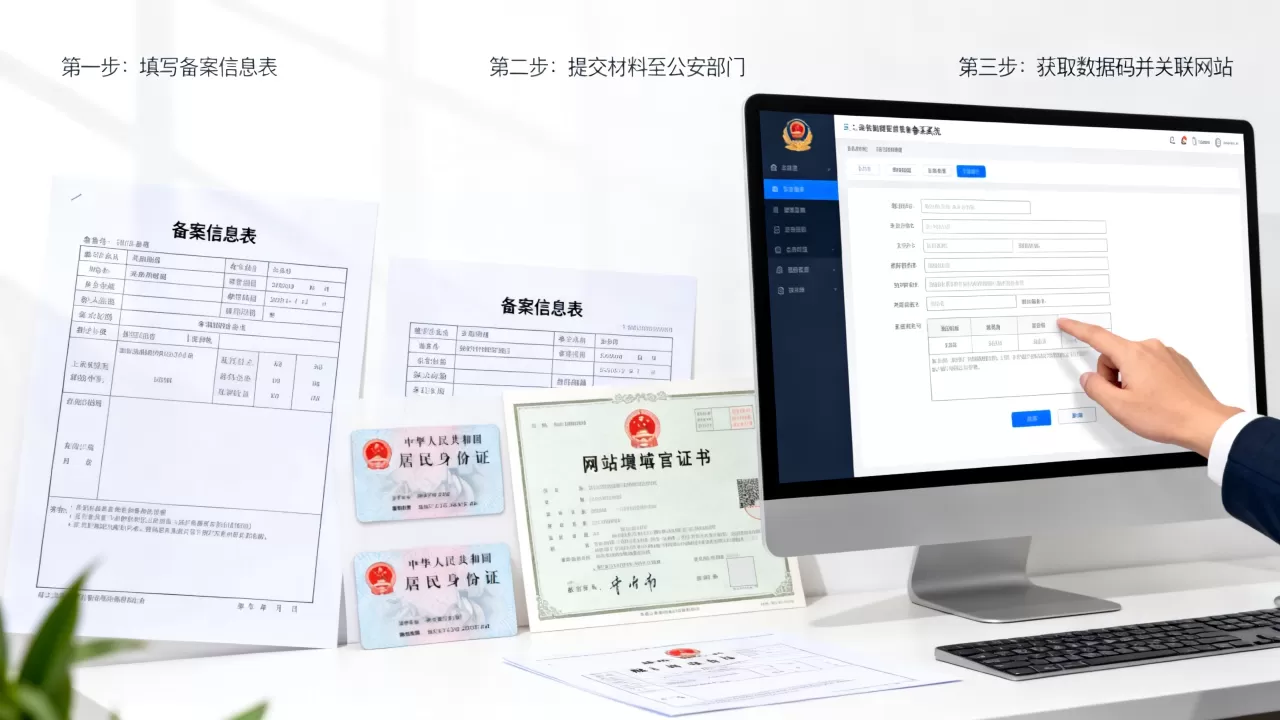 建网站公安联网备案必须使用数据码吗，备案流程是什么