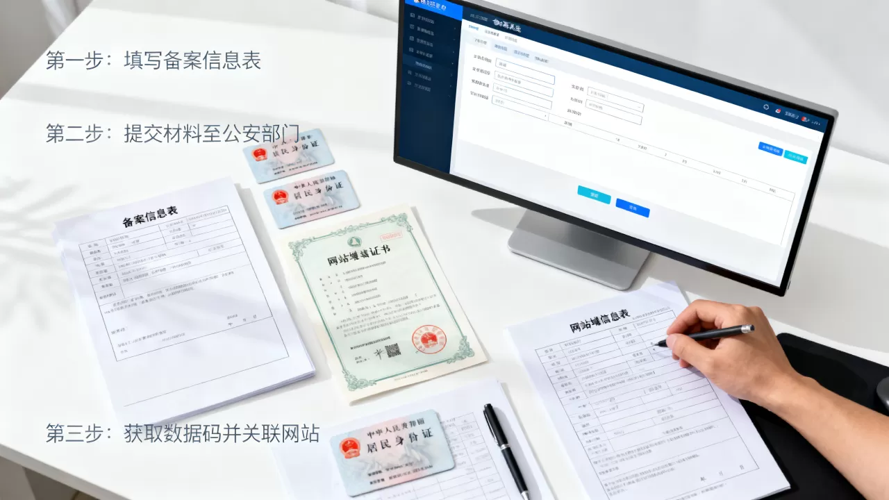 建网站公安联网备案必须使用数据码吗，备案流程是什么